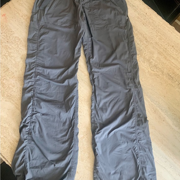 Lululemon Dance Studio Pants, Lined, Size 8(32') , Carbon/Pin - Picture 2 of 2